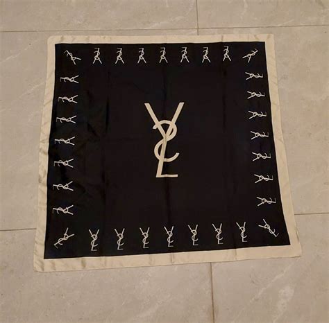 ysl schal vintage|Yves Saint Laurent Women's scarves .